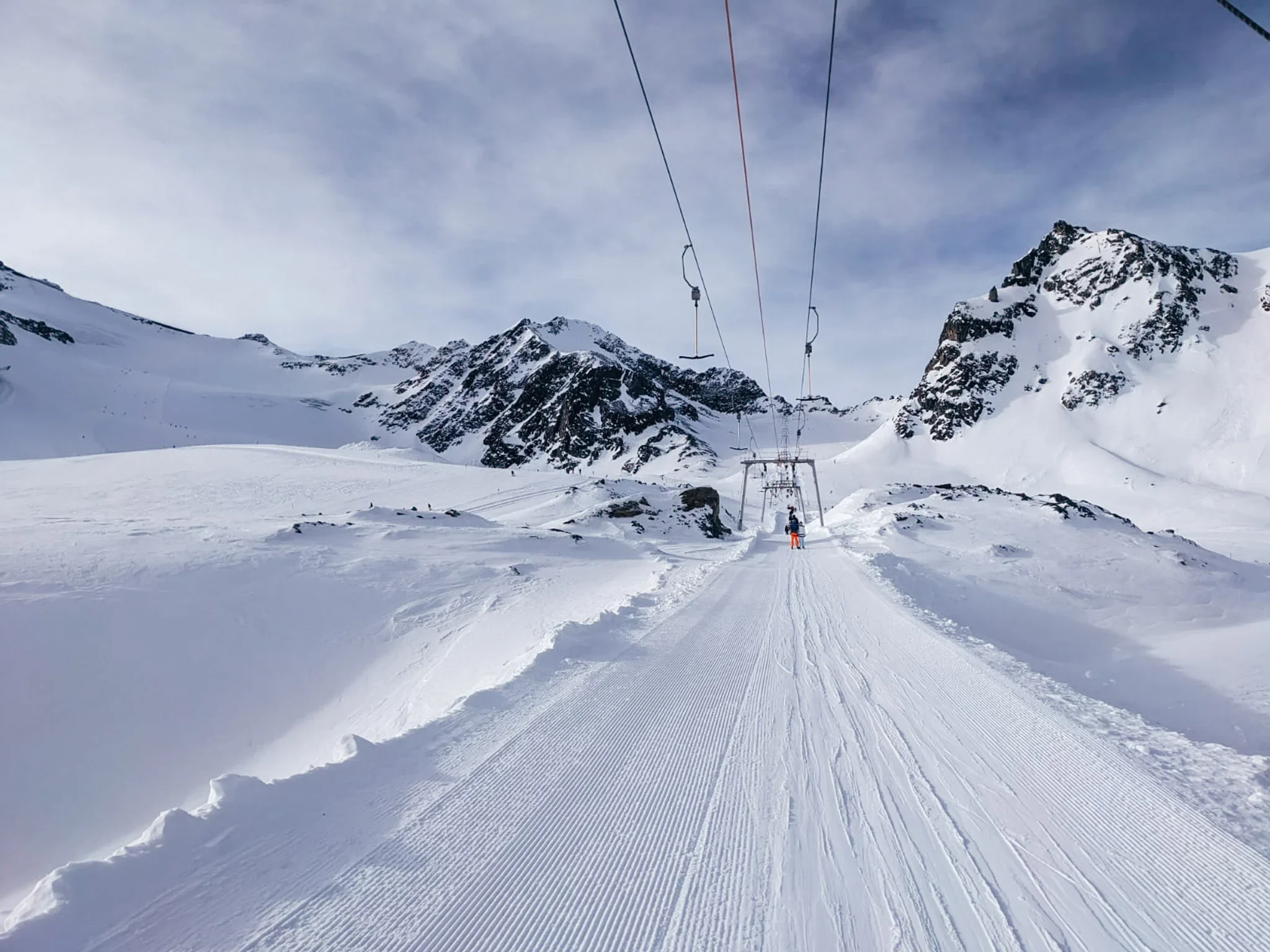 Pension Dorfplatzl pod horami Pitztalu